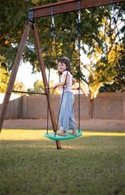 Adventure Sports Skate Swing Skateboard gunga Grön-3