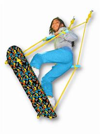 Adventure Sports Skate Swing Skateboard Trägunga-3