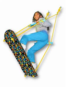 Adventure Sports Skate Swing Skateboard Trägunga-3
