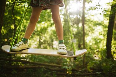 Adventure Sports Skate Swing Skateboard Trägunga-5