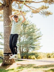 Adventure Sports Slackline startpaket 15M inkl. guideline-8