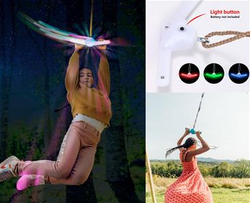 Adventure Sports Twister LED Spinner Gunga