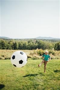 Adventure Sports Ultimate XL Fotboll 76cm - uppblåsbar studsboll-2