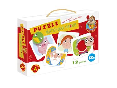 Alexander Baby Puzzle - Matchande ansikten (från 12 månader)-2