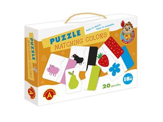 Alexander Baby Puzzle - Matchande färger (från 18 månader)-2