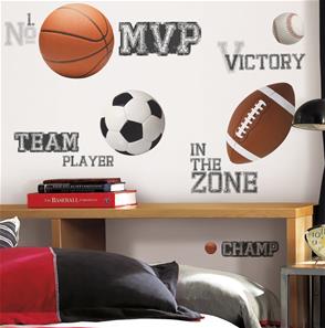 All Star Sports Saying Wallstickers