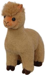 Alpaca plysch Gosedjur 21x26 cm - All About Nature