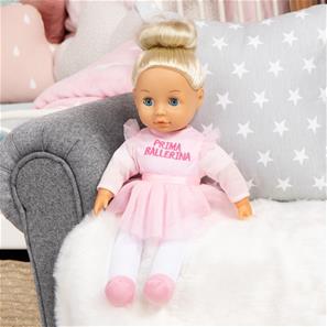 Anna Prima Ballerina dock 33 cm med mjuk kropp och sömniga ögon-3