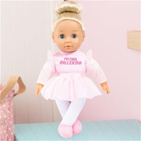 Anna Prima Ballerina dock 33 cm med mjuk kropp och sömniga ögon-6