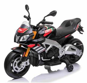 Aprilia Tuono V4 Motorcykel till Barn  12V med gummihjul