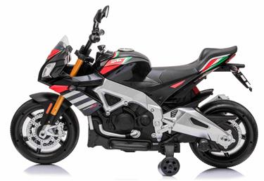 Aprilia Tuono V4 Motorcykel till Barn  12V med gummihjul-3