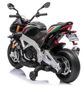 Aprilia Tuono V4 Motorcykel till Barn  12V med gummihjul-4