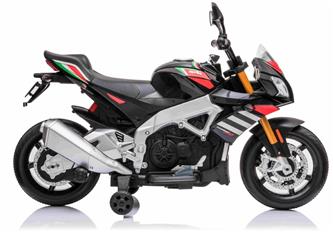 Aprilia Tuono V4 Motorcykel till Barn  12V med gummihjul-7