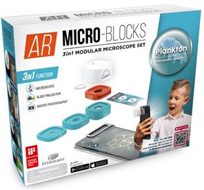 AR Micro-Blocks 3i1 modulärt mikroskopset PLANKTON
