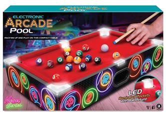 Arcade Pool Neon med LED-ljus-2