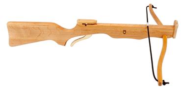 Armborst i oljat altträ med 3 pilar 57 cm-6