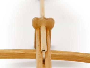 Armborst i oljat altträ med 3 pilar 57 cm-8