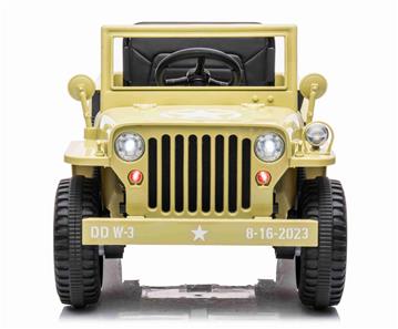 Army Classic Adventure EL-Bil till barn 12V m/4xmotor, 2.4G Fjärrkontroll-6