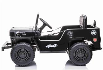 Army Classic Adventure EL-Bil till barn 12V m/4xmotor, 2.4G Fjärrkontroll-2
