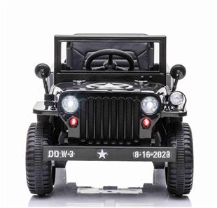 Army Classic Adventure EL-Bil till barn 12V m/4xmotor, 2.4G Fjärrkontroll-3