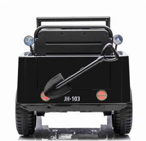 Army Classic Adventure EL-Bil till barn 12V m/4xmotor, 2.4G Fjärrkontroll-5