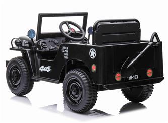 Army Classic Adventure EL-Bil till barn 12V m/4xmotor, 2.4G Fjärrkontroll-6