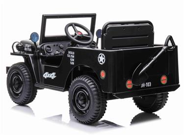 Army Classic Adventure EL-Bil till barn 12V m/4xmotor, 2.4G Fjärrkontroll-6