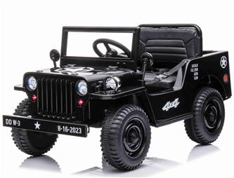 Army Classic Adventure EL-Bil till barn 12V m/4xmotor, 2.4G Fjärrkontroll-7