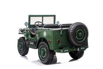 Army Classic Adventure XXL m. 3 säten + 4x24V Motor + Gummihjul-3