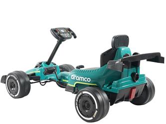 Aston Martin Aramco Pedal Gokart till barn-8