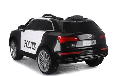 Audi Q5 Polisbil elbil till Barn 12V m. 2.4G+lädersäte, Gummihjul-6