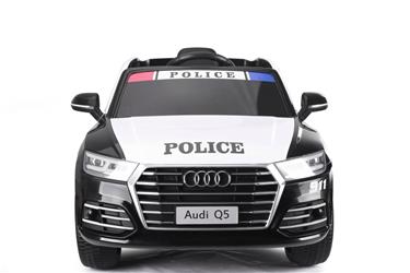 Audi Q5 Polisbil elbil till Barn 12V m. 2.4G+lädersäte, Gummihjul-7