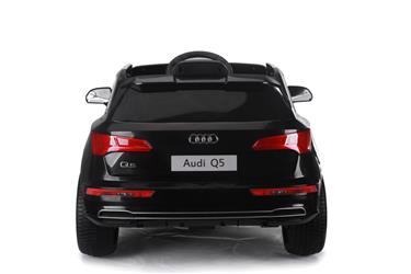 Audi Q5 Polisbil elbil till Barn 12V m. 2.4G+lädersäte, Gummihjul-8