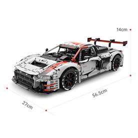 Audi R8 LMS GT3 Byggblock Bil 1:8 (Från 14 år)-8