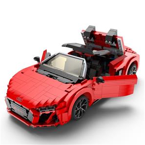 AUDI R8 Spyder Byggblock Bil 1:14 (Från 8 år)-2