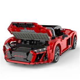 AUDI R8 Spyder Byggblock Bil 1:14 (Från 8 år)-3
