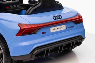 Audi RS E-tron GT elbil till barn 12v m/4xmotor, Gummihjul, 2.4G-9