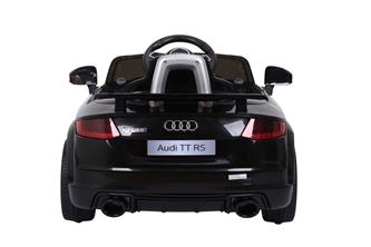 Audi TT RS El Bil till Barn 12V  m/2.4G Fjärrkontroll, Svart-7