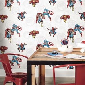 Avengers Classic Tapetrulle 45,72 x 574 cm-2