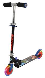 Avengers Fällbart sparkcykel med Ljusande Hjul