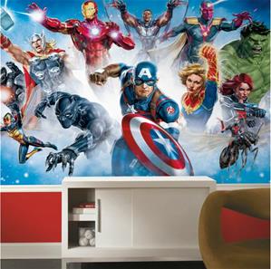 Avengers Konst Galleri Tapet 320 x 183 cm-2