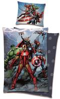 Avengers-sängkläder 140 x 200, 100 procent bomull