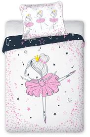 Baby Balerina Junior Påslakanset 100x135 cm - 100 procent bomull