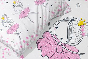 Baby Balerina Junior Påslakanset 100x135 cm - 100 procent bomull-4