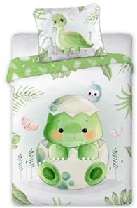 Baby Dino Junior Påslakanset 100x135 cm - 100 procent bomull