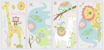 Baby djur wallstickers-3