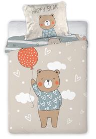 Baby Happy Bear Junior Påslakanset 100x135 cm