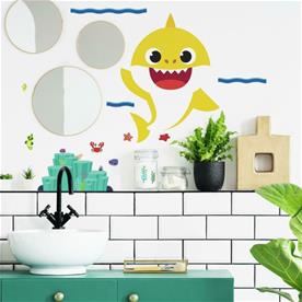 Baby Shark Gigant Wallstickers-2