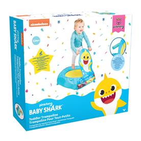 Baby Shark Junior liten Studsmatta-4