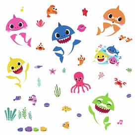 Baby Shark Wallstickers-3